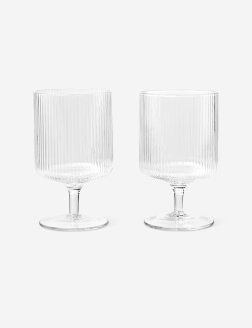 LSA Lulu Champagne/Cocktail Glass 200-310ml Clear Assorted, Set of 4