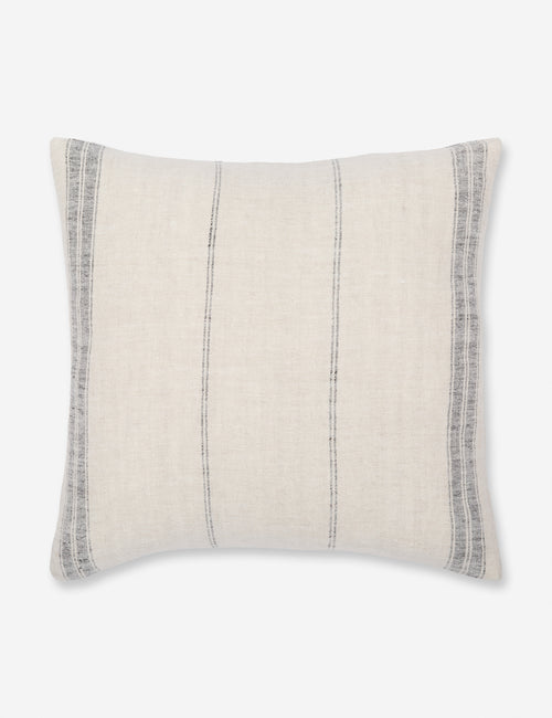 Long Lumbar Throw Pillow- Moss Linen – Coterie, Brooklyn