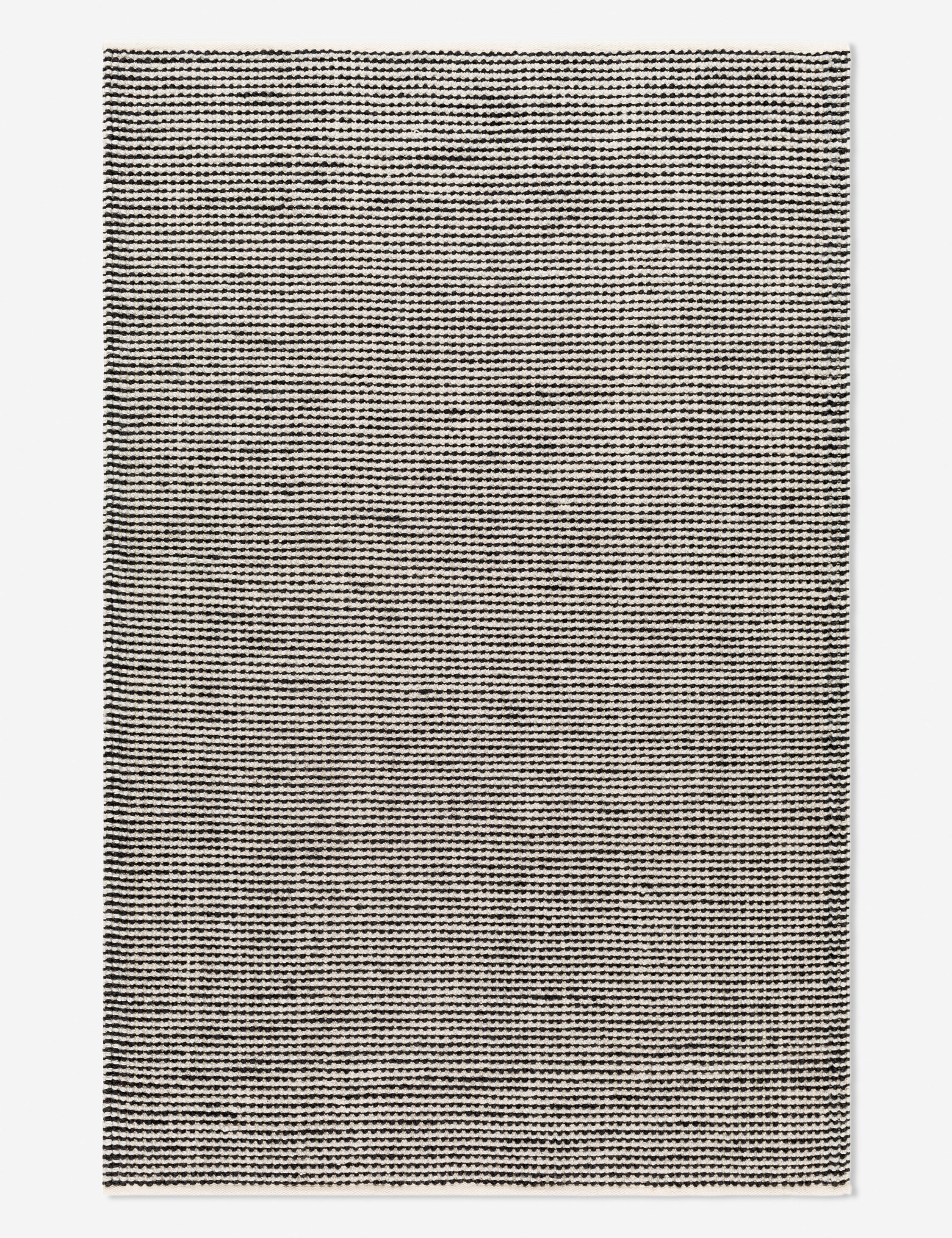 Prim Indoor / Outdoor Rug, Black 2' x 3'