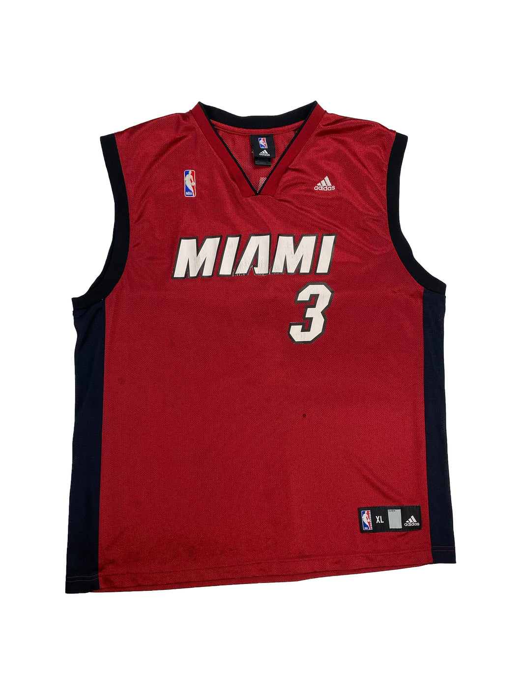 Modales A merced de escaldadura Vintage Adidas Miami Heat Dwayne Wade NBA jersey (XL) – The Retro Recovery
