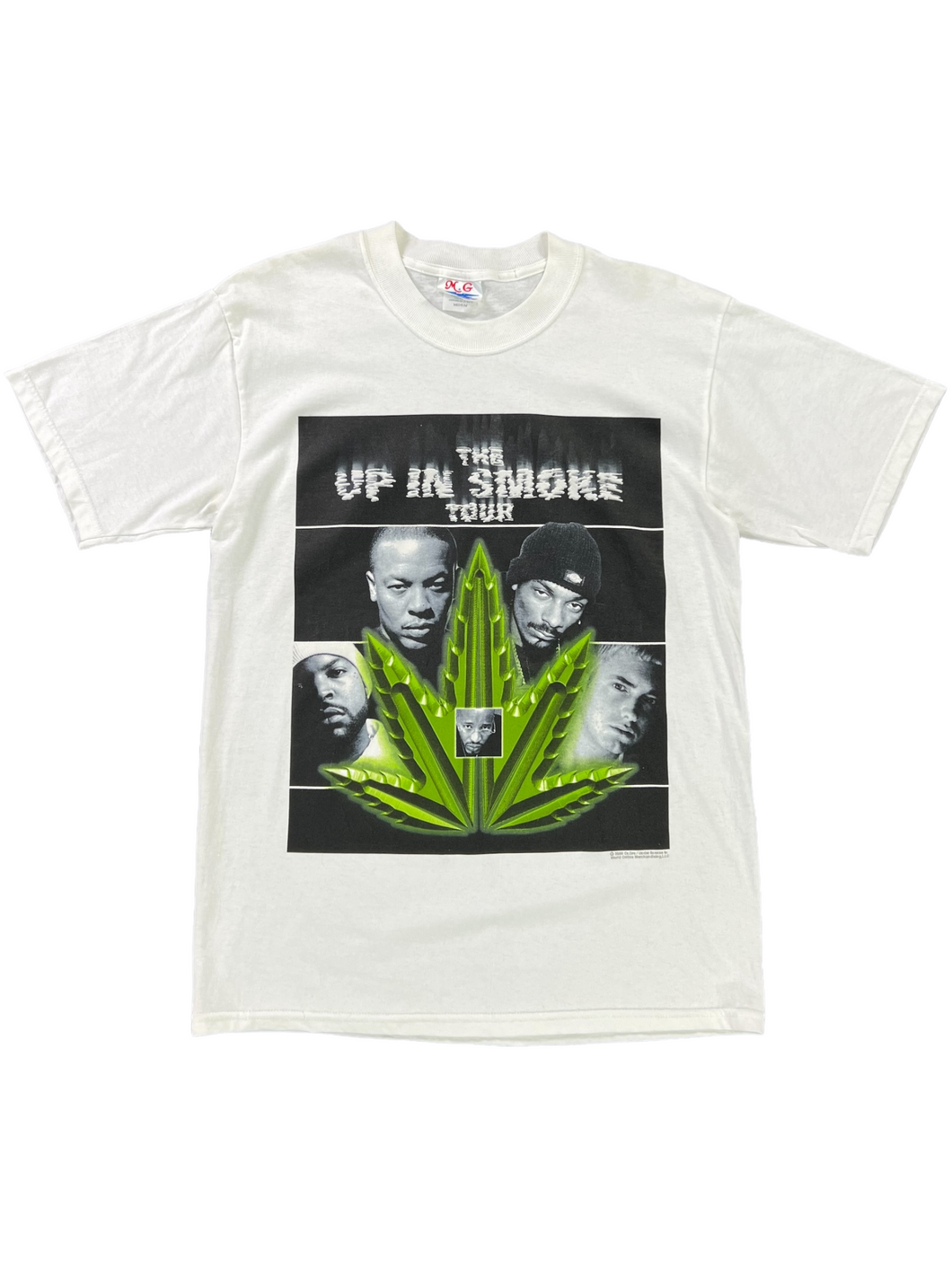 公式 THE Large UP IN In SMOKE TOUR Vintage TEE SIZE M - DR T-Shirt