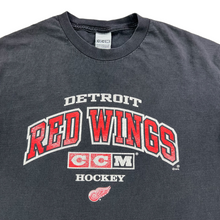 Load image into Gallery viewer, Vintage 2000s CCM Detroit Red Wings faded NHL tee (L)