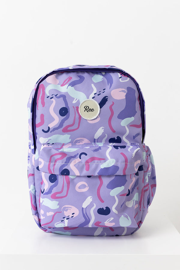 The Explorer Backpack | Purple Squiggle