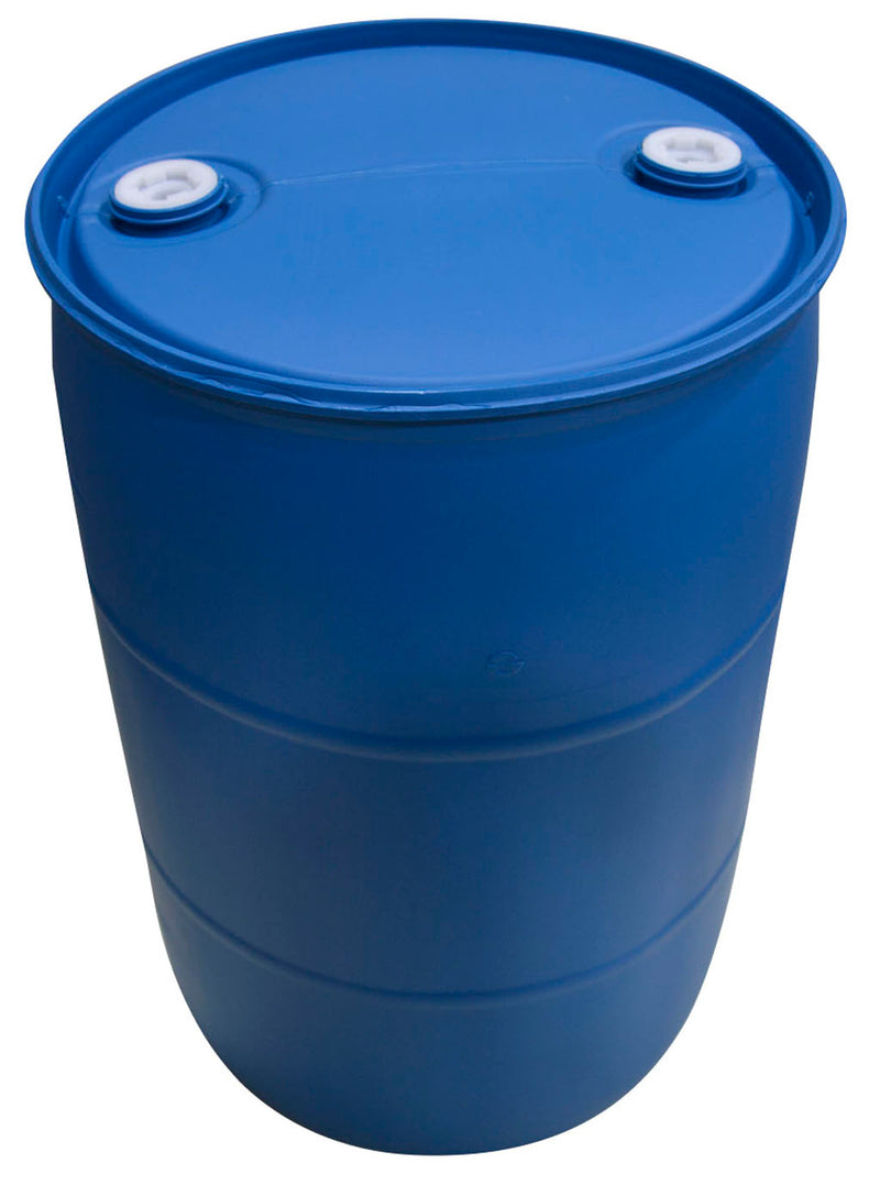 55 Gallon Drum Blue Food Grade Plastic Go Glycol Pros 3717