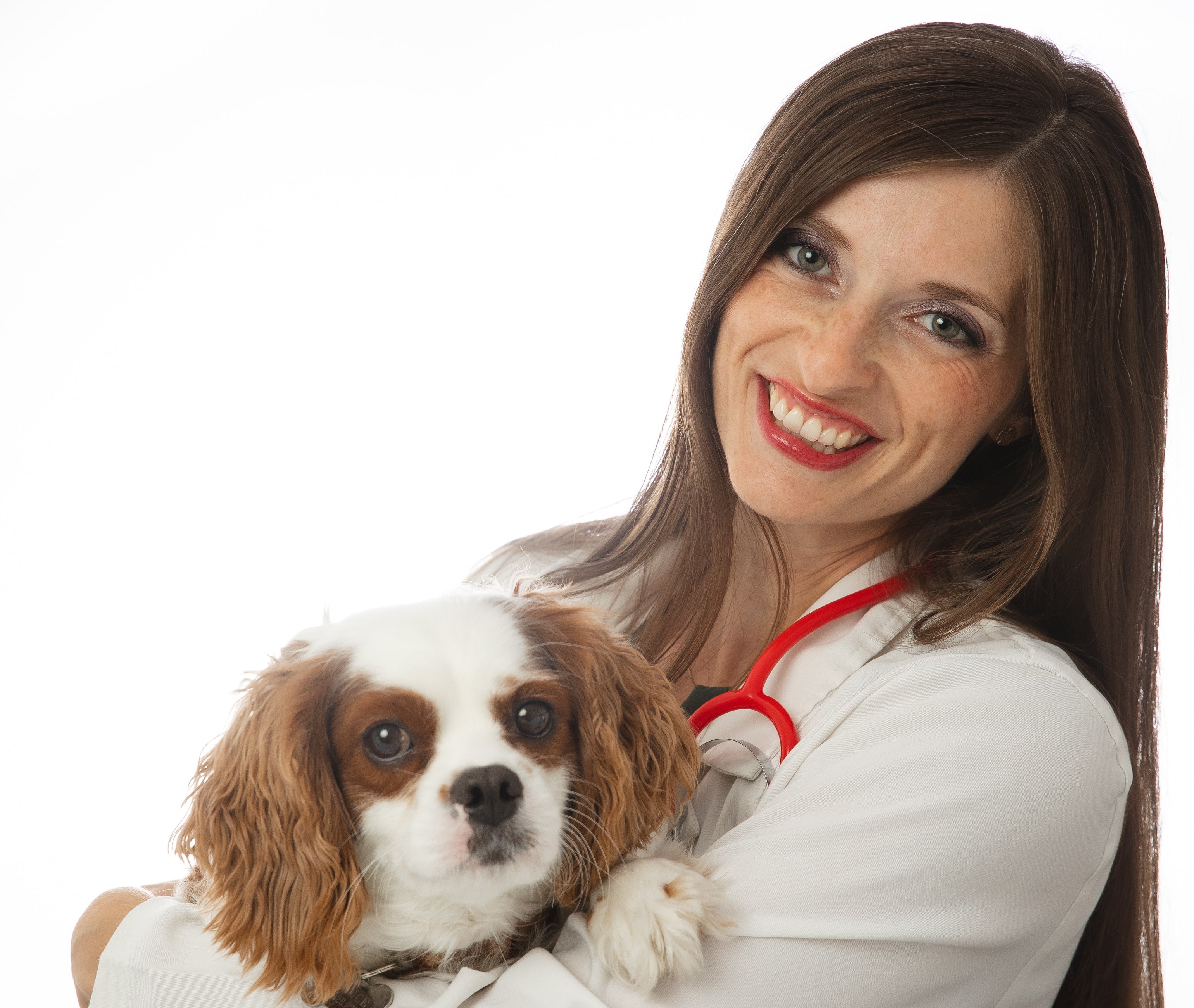 Dr Rachel Venable and her dog