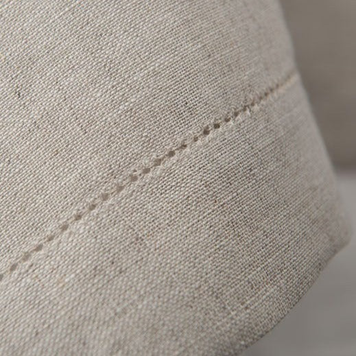 Natural Linen Tablecloth. Light Gray Table cloth
