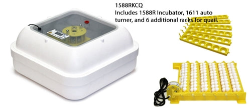 HovaBator Still/Thermal Air Egg Incubator 1602N, GQF, Chicken Quail Duck  Goose