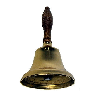 Hand Bell, 8cm Hand Bell with Wooden Handle for Room Service Calling Child  Education Home Decoration