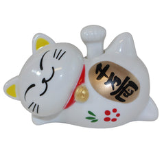 Capture the Magic of Lucky Cats with our Glitter Snow Globe Green – Dynasty