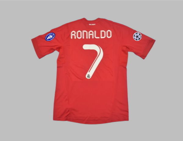 Ronaldo #7 Real Madrid 2011-2012 UEFA Long Sleeve Jersey NWT (S/M/L/XL/XXL)