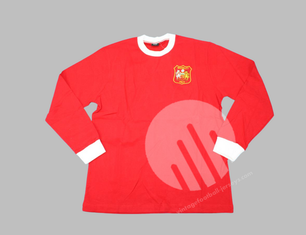 Manchester United Retro Football T Shirt 1963 FA Cup Final – Old School  Football