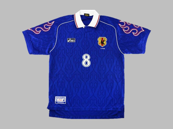 Japan 1998 Nakata 8 World Cup Home Football Shirt Soccer Jersey Foot Jerseys