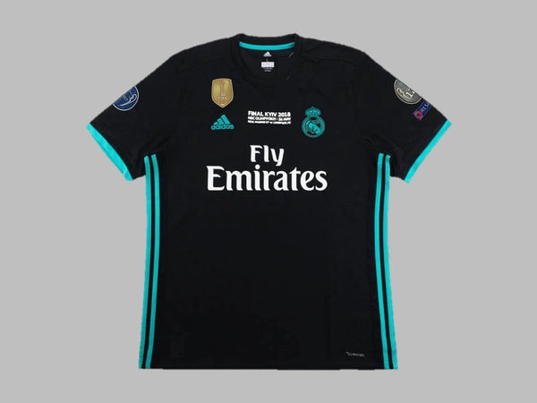 REAL MADRID 2017 RAMOS 4 AWAY (Excellent) XL – Foot- Jerseys