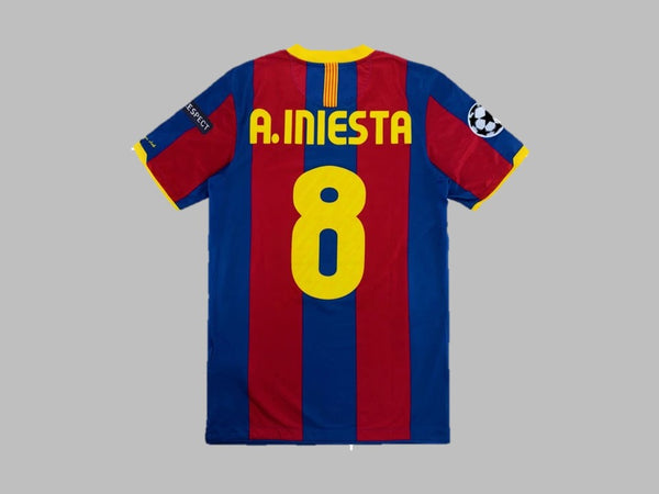 FC Barcelona 2010 2011 Messi 10 UCL Final Home Shirt (Excellent) L