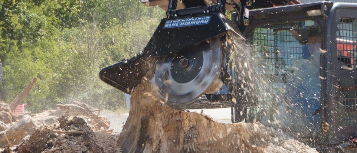 Best Skid Steer Stump Grinder [2022] - Skid Steers Direct