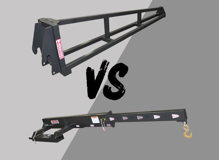 Quick coupler vs fork mounted fire arms