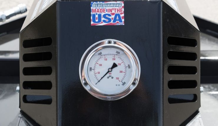 brush cutter pressure gauge