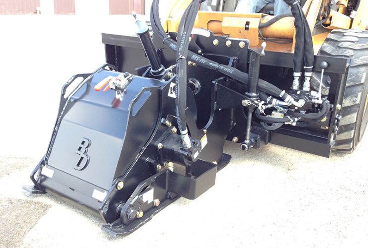 Low flow skid steer cold planer by Blue Diamond