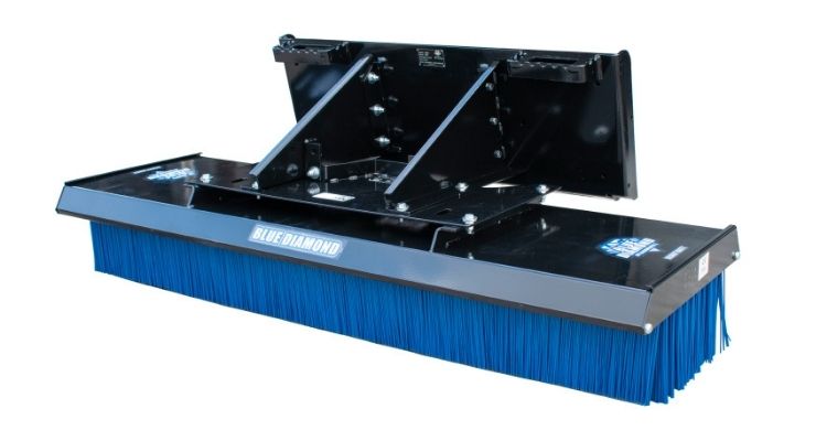 push broom for skid steers and tractors