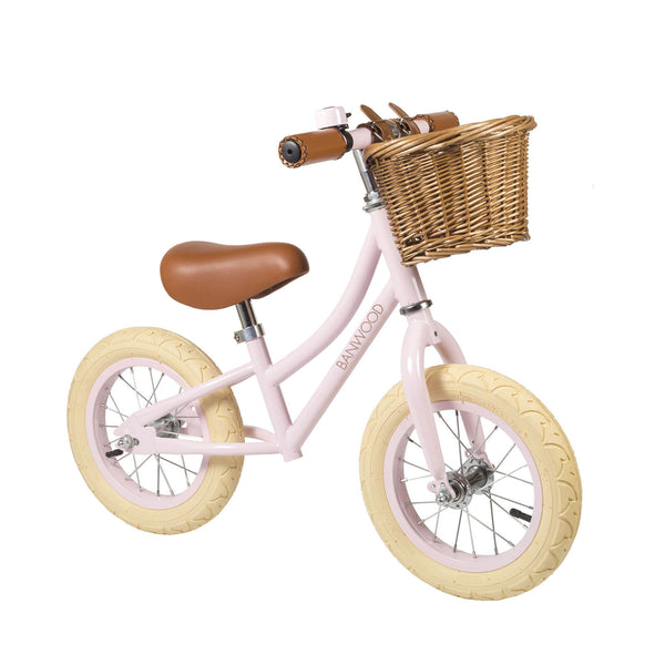 Janod Vintage Metal Bikloon Balance Bike Pink Small Kins