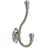 Cosmas 36267SN Satin Nickel Heavy Duty Coat & Hat Hook