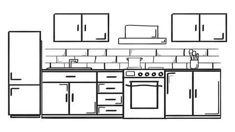 how to mount cabinet pulls on kitchen cabinets? pulls horizontally on drawers and vertically on cabinet doors