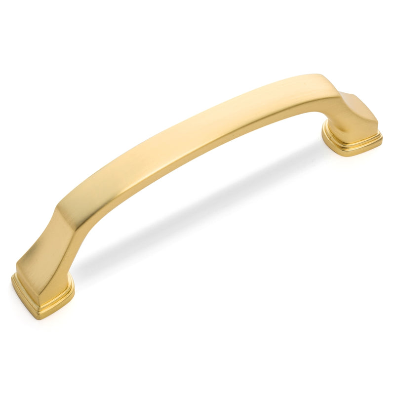 brushed gold kitchen pulls