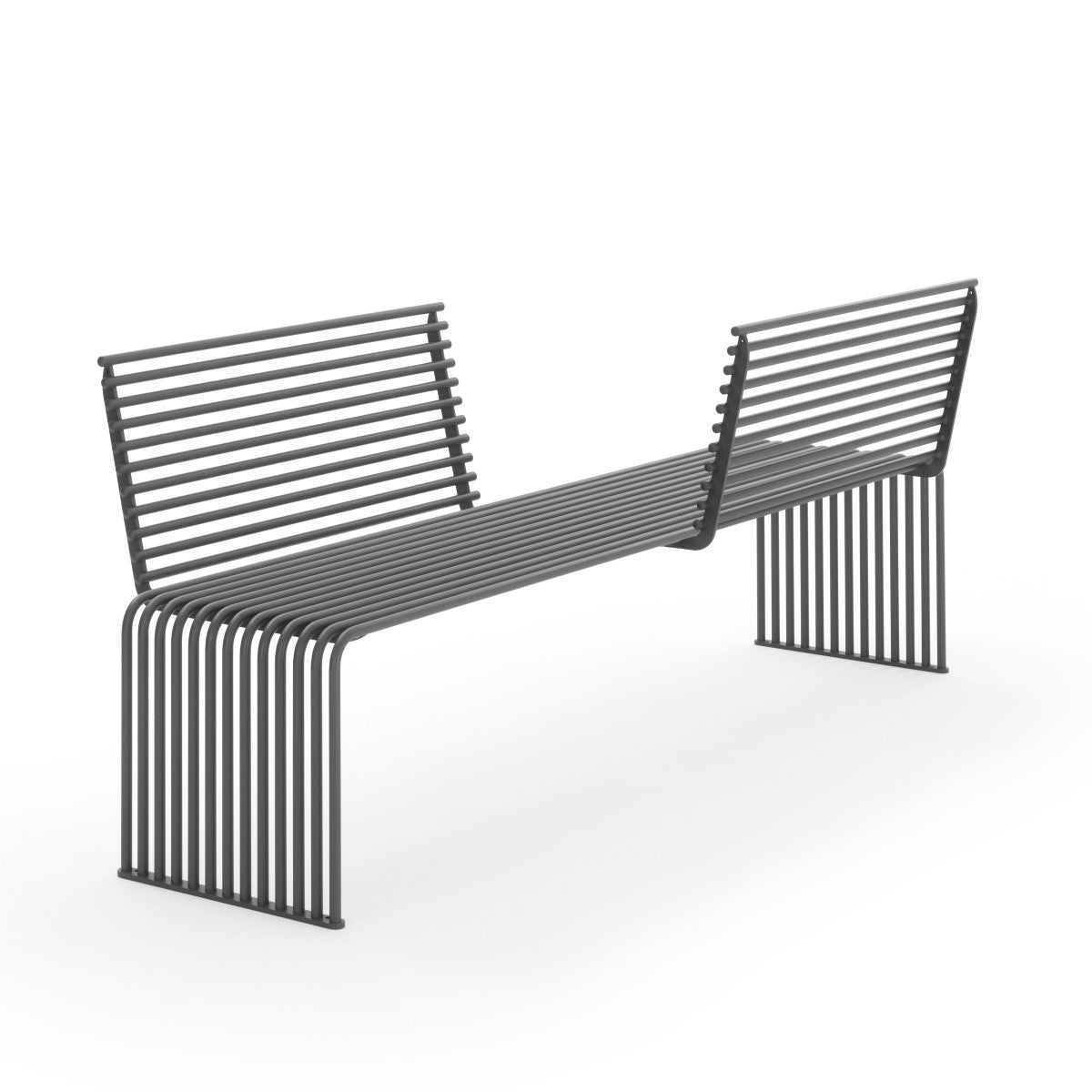015 Outdoor Bench seat with Opposite Backrest – Outerspace
