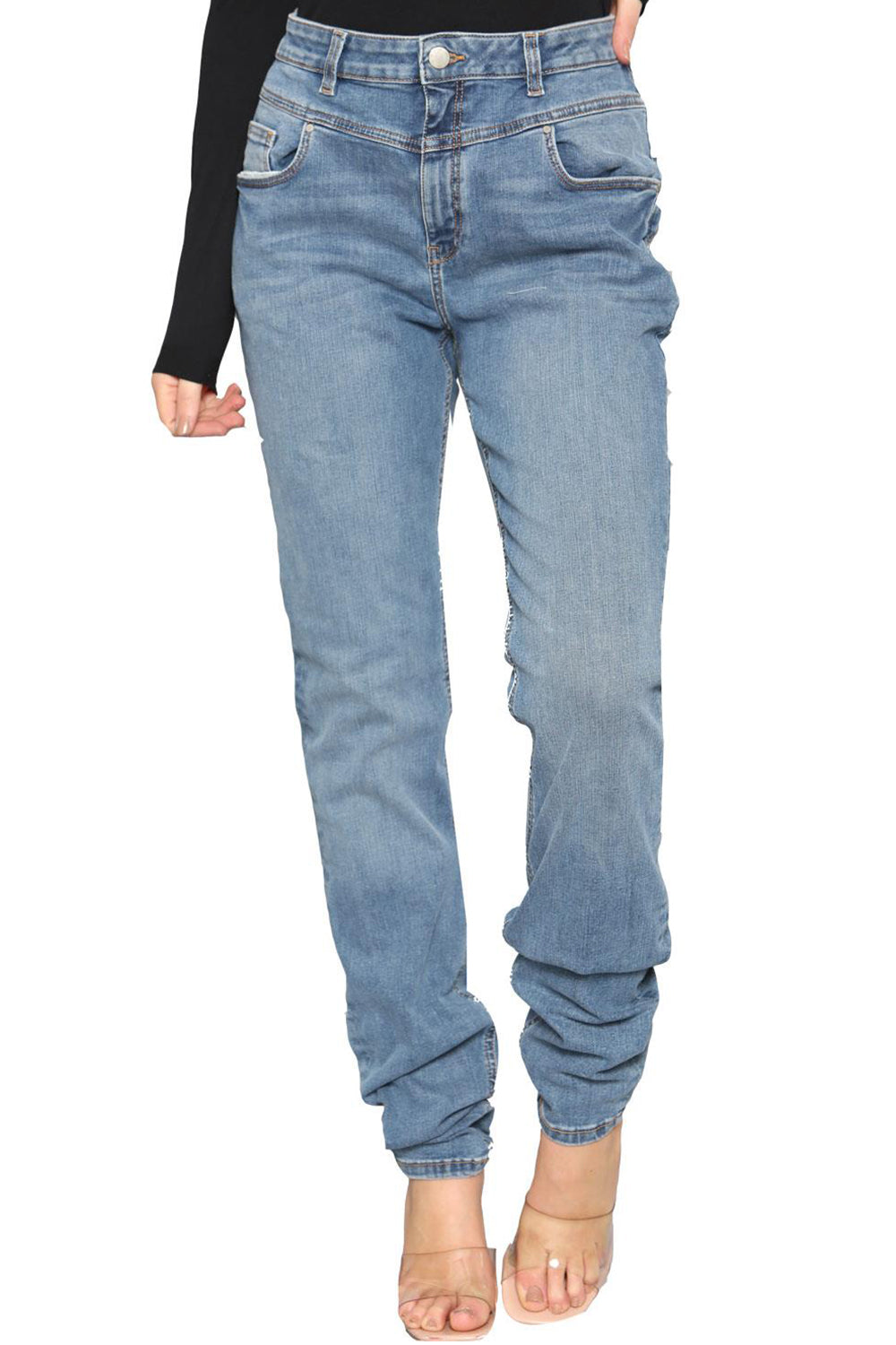 Women Skinny Stretch Jeans - 0018A