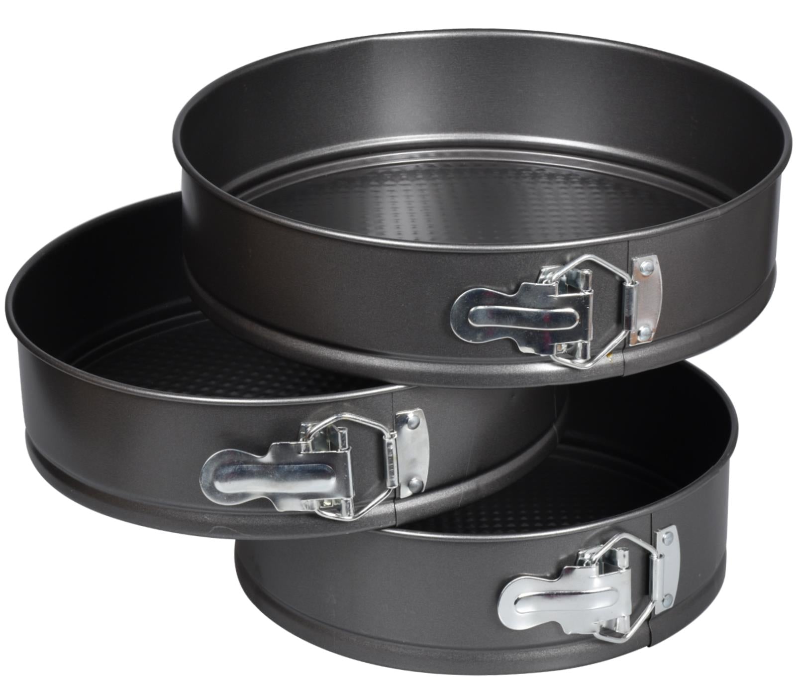 3 Piece Non Stick Springform Cake Tins