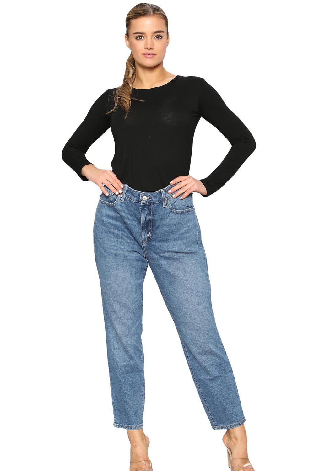 Ladies Slim Fit Denim Jeans