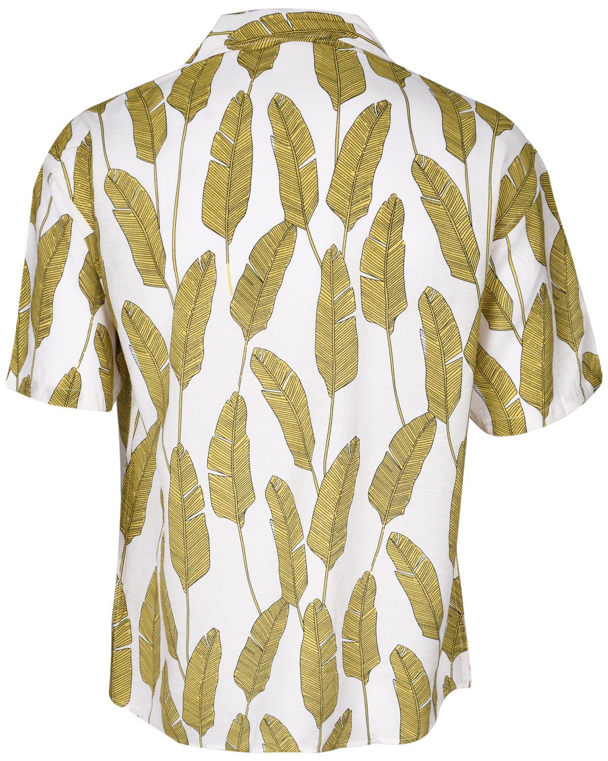 Mens Hawaiian Shirts Multi Yellow