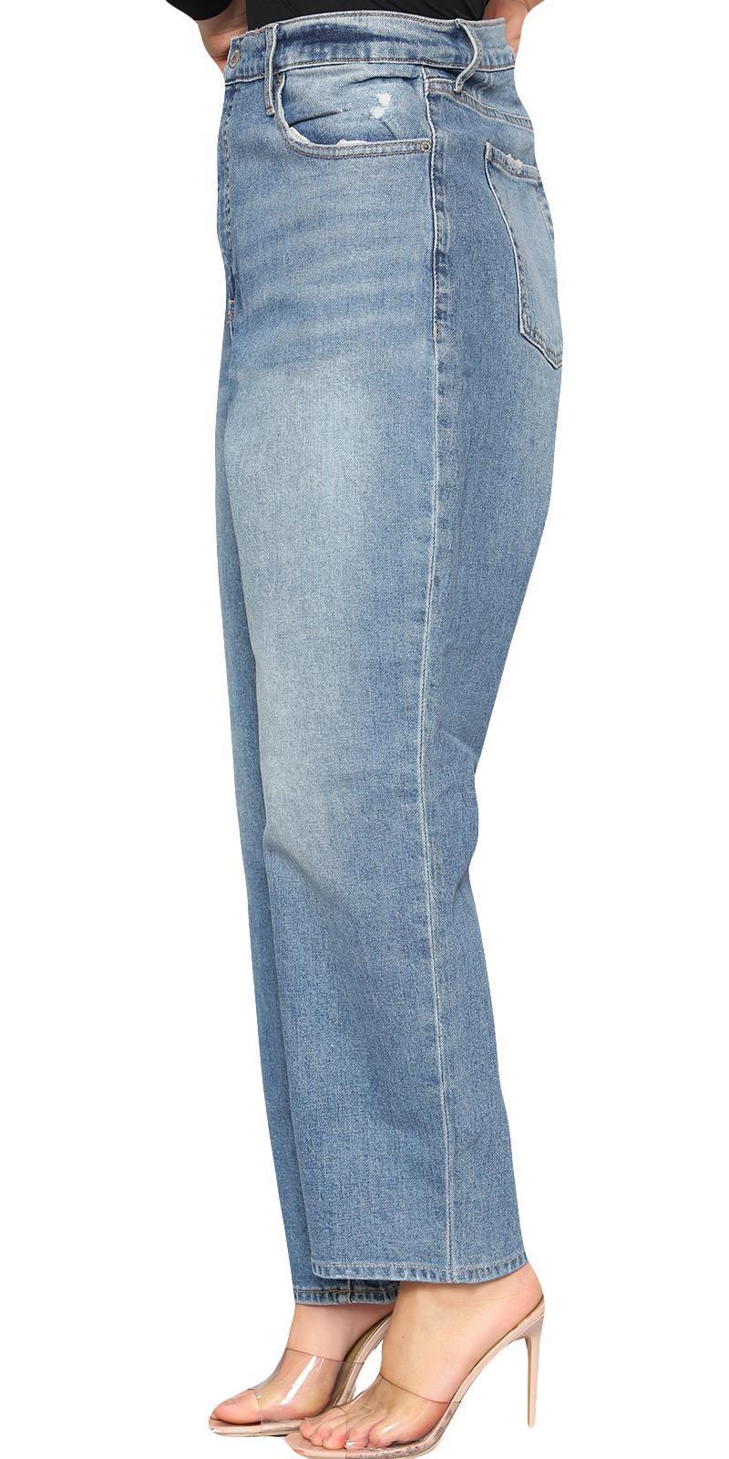 Womens Jeans 002A Stone Wash