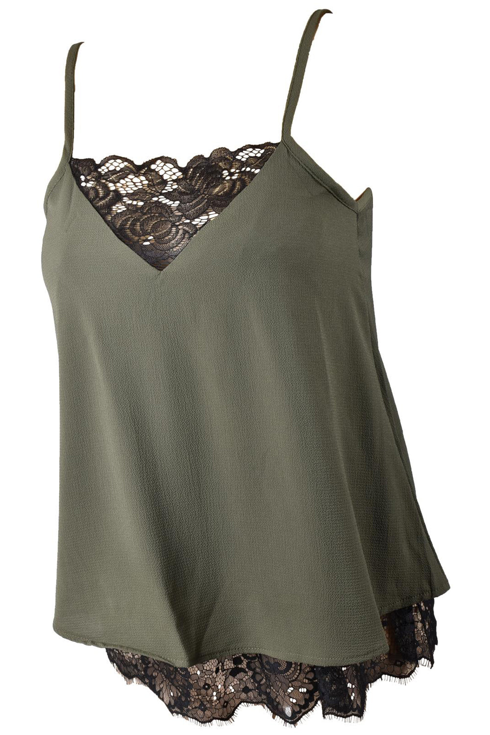 Womens Sleeveless V-Neck Summer Top