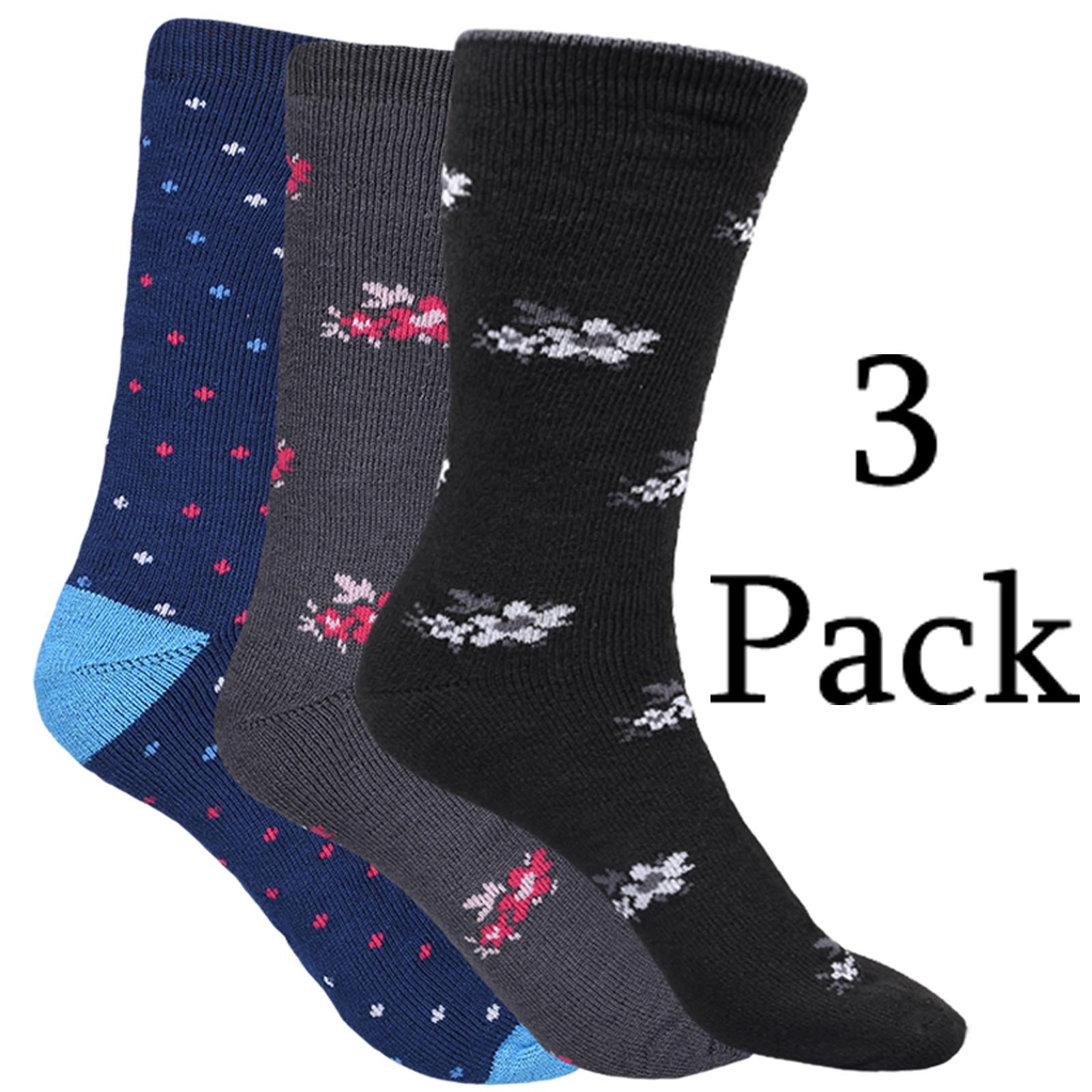 Ladies Thermal Boot Socks 3 Pack (354)