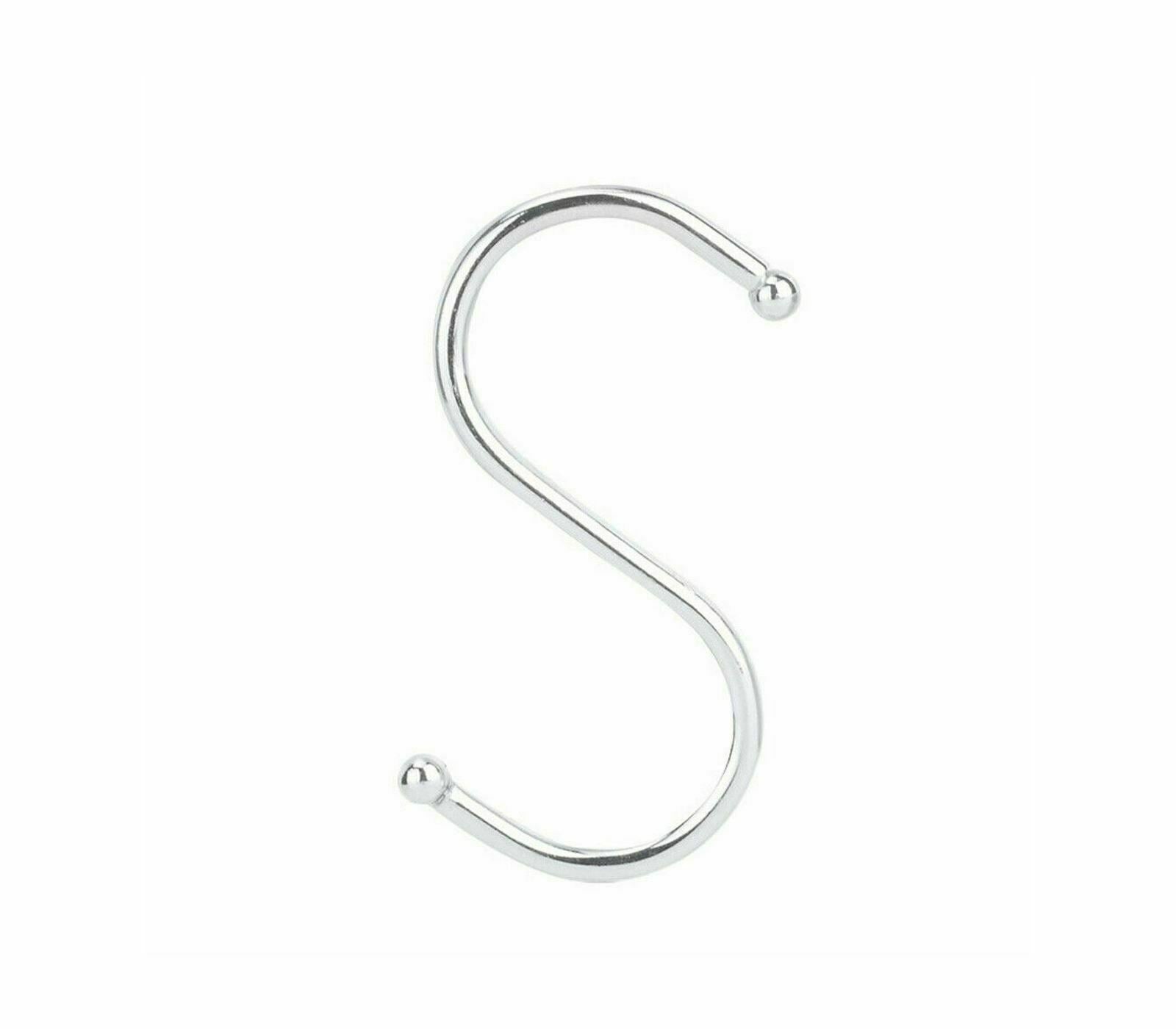 Stainless Steel S Hooks 20 Pcs