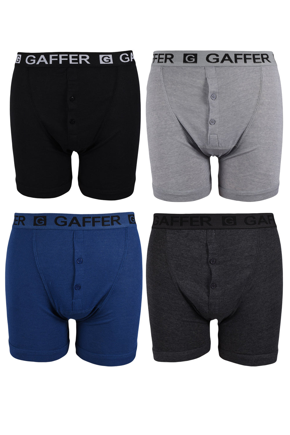 Mens Boxers 4 Pack Assorted