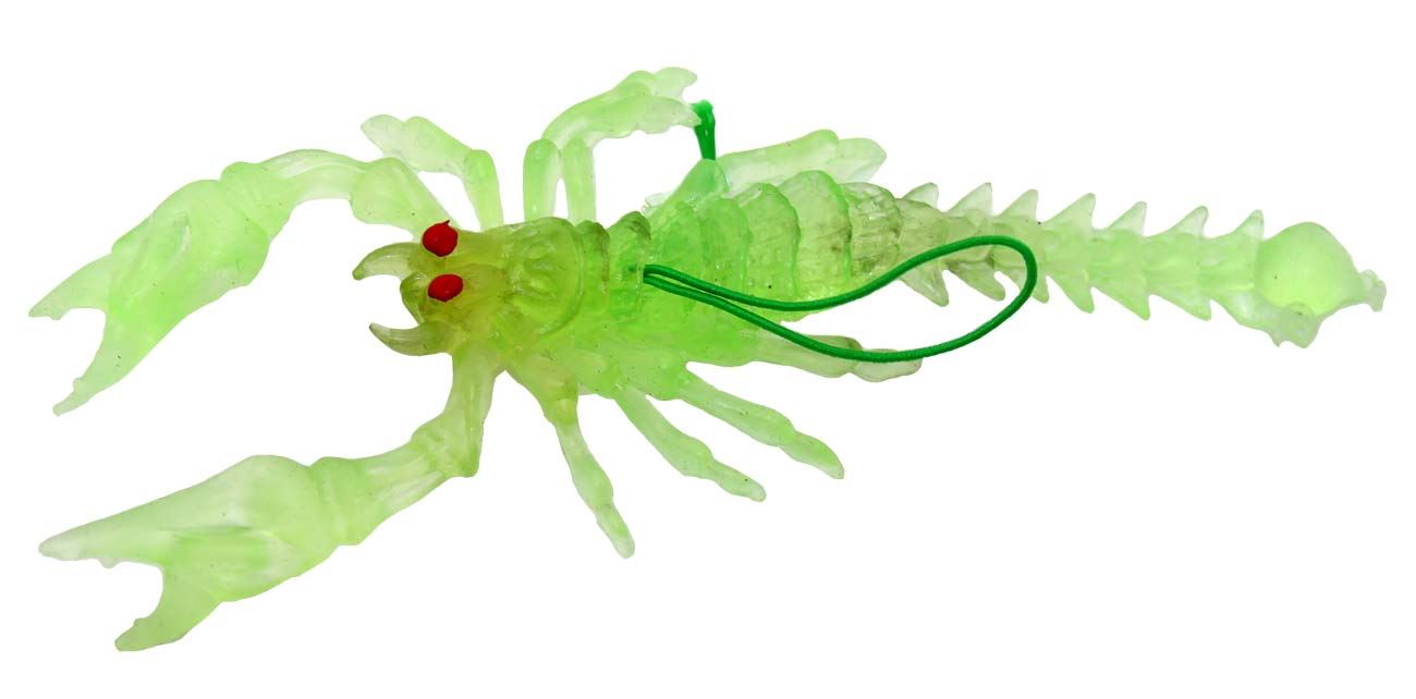 Kids Toy Scorpion Glow Green