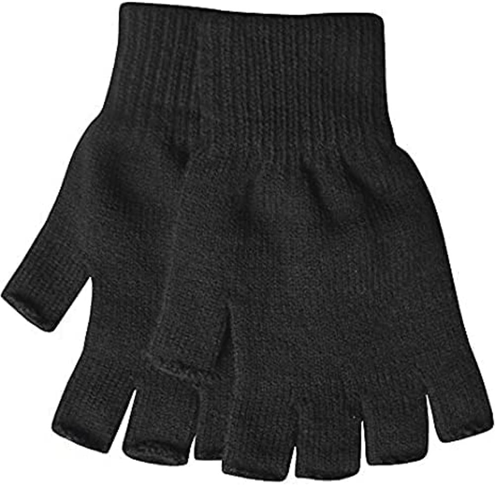 Men Fingerless Gloves