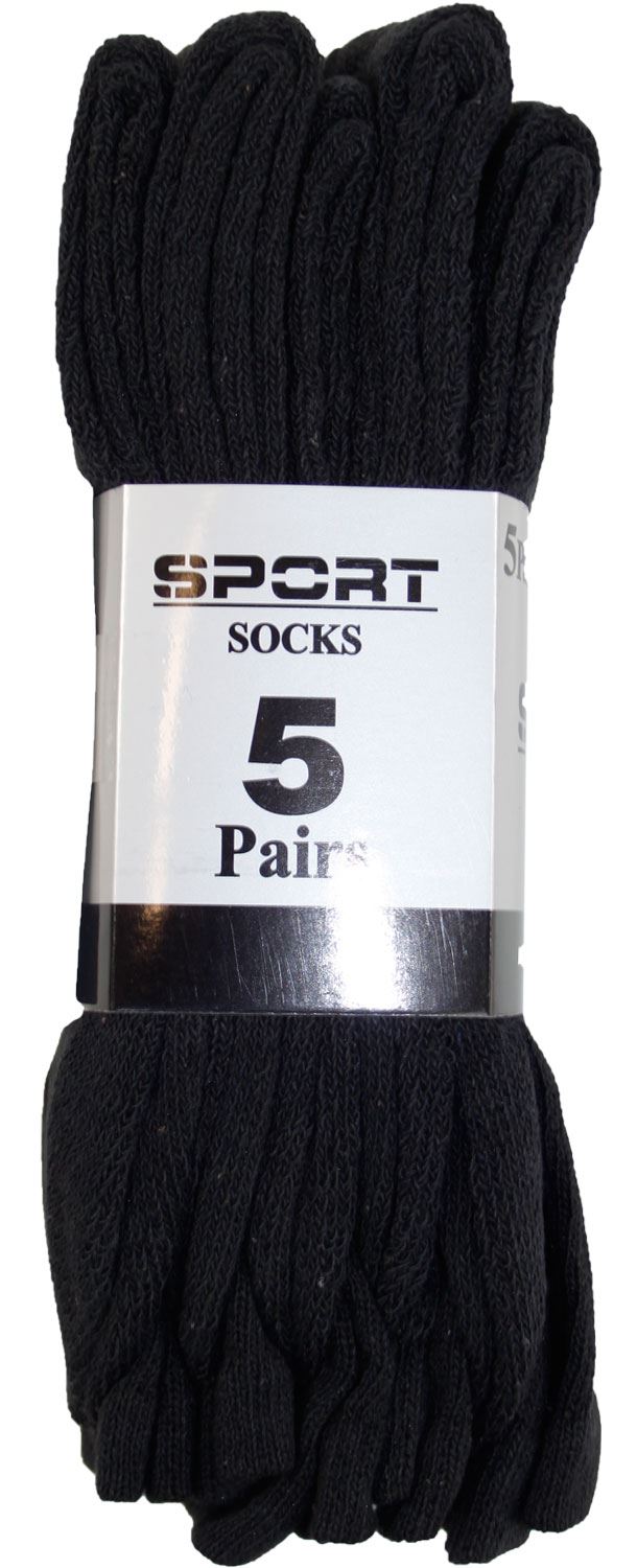 Mens 5 Pack Sport Socks