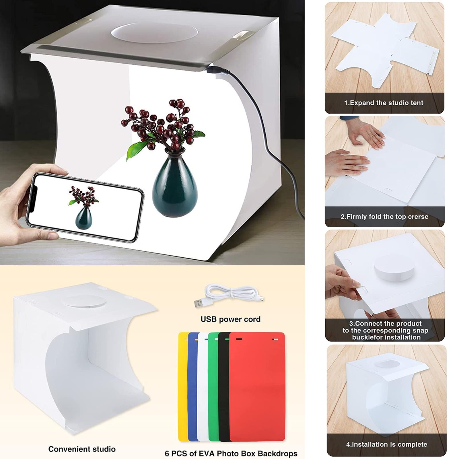 Portable Photo Studio Lighting Box