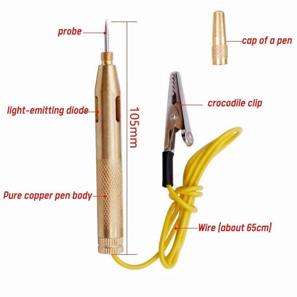 Copper Universal Electric Circuit Voltage Tester