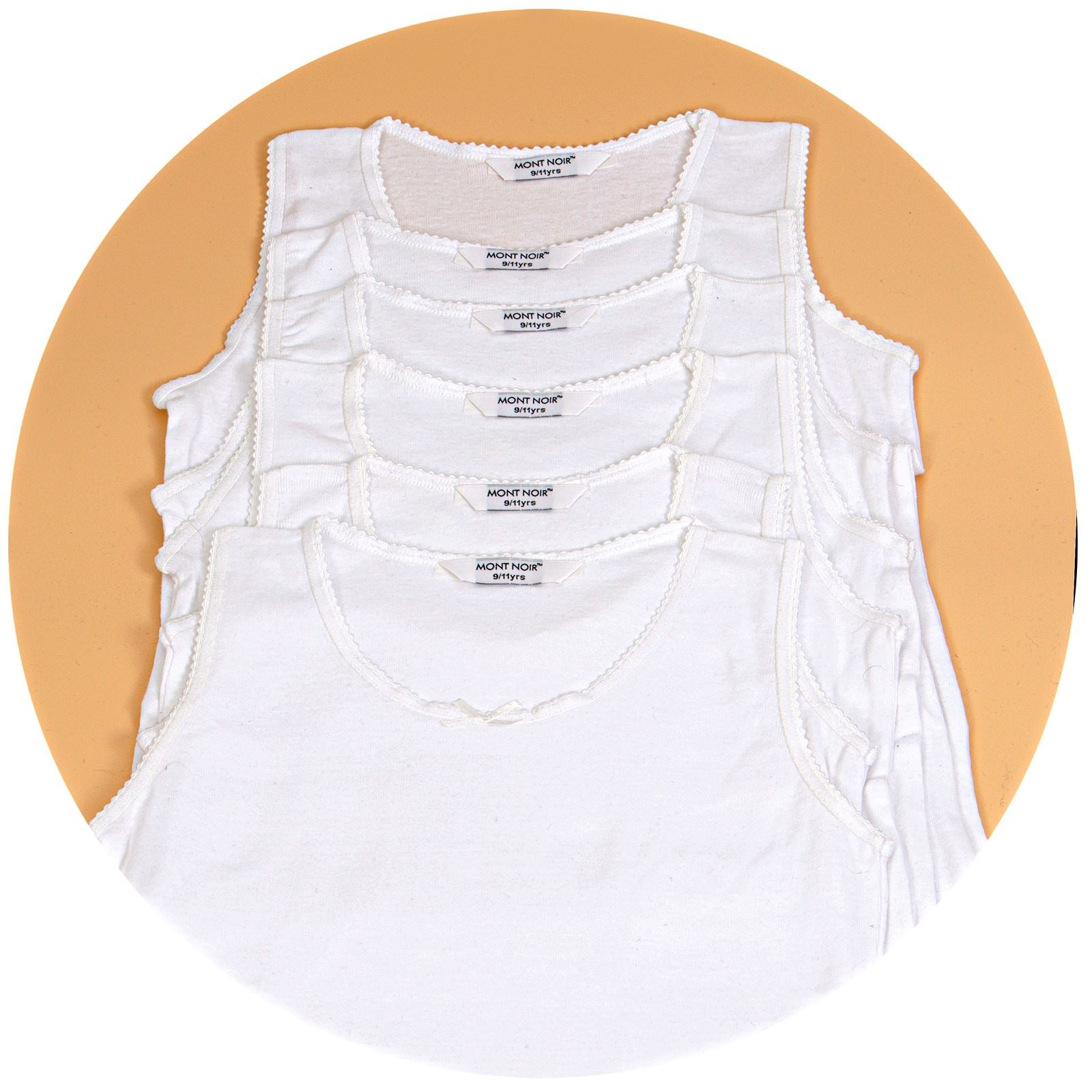 Pack Of 3 Girls Vest