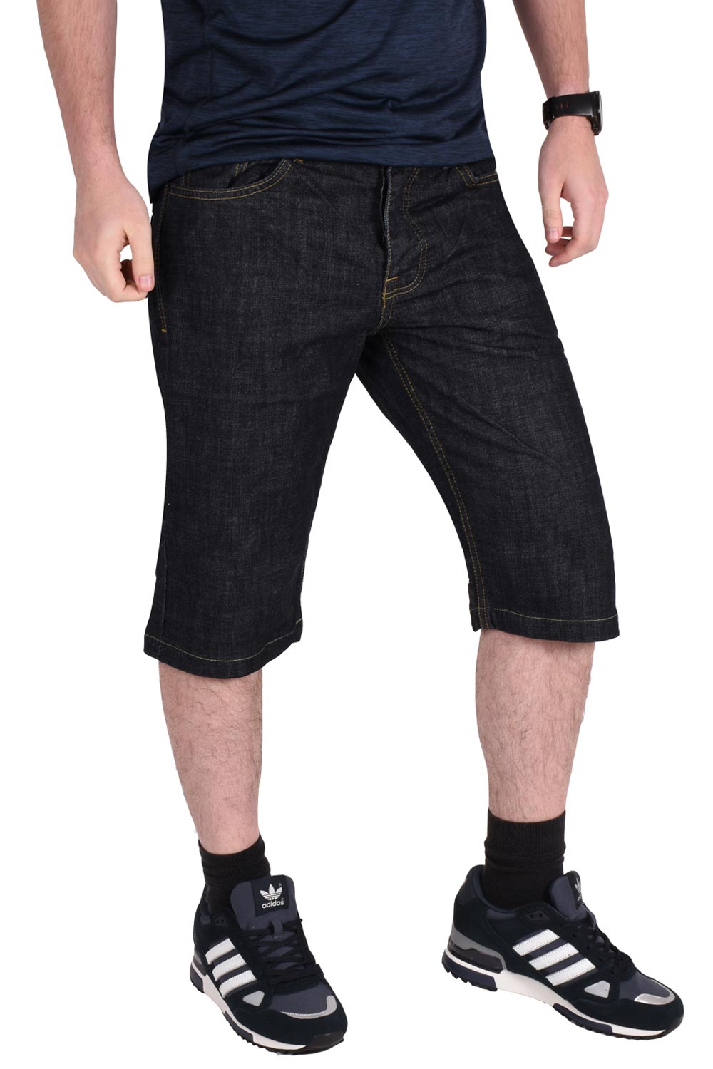 Mens Denim Shorts Leon