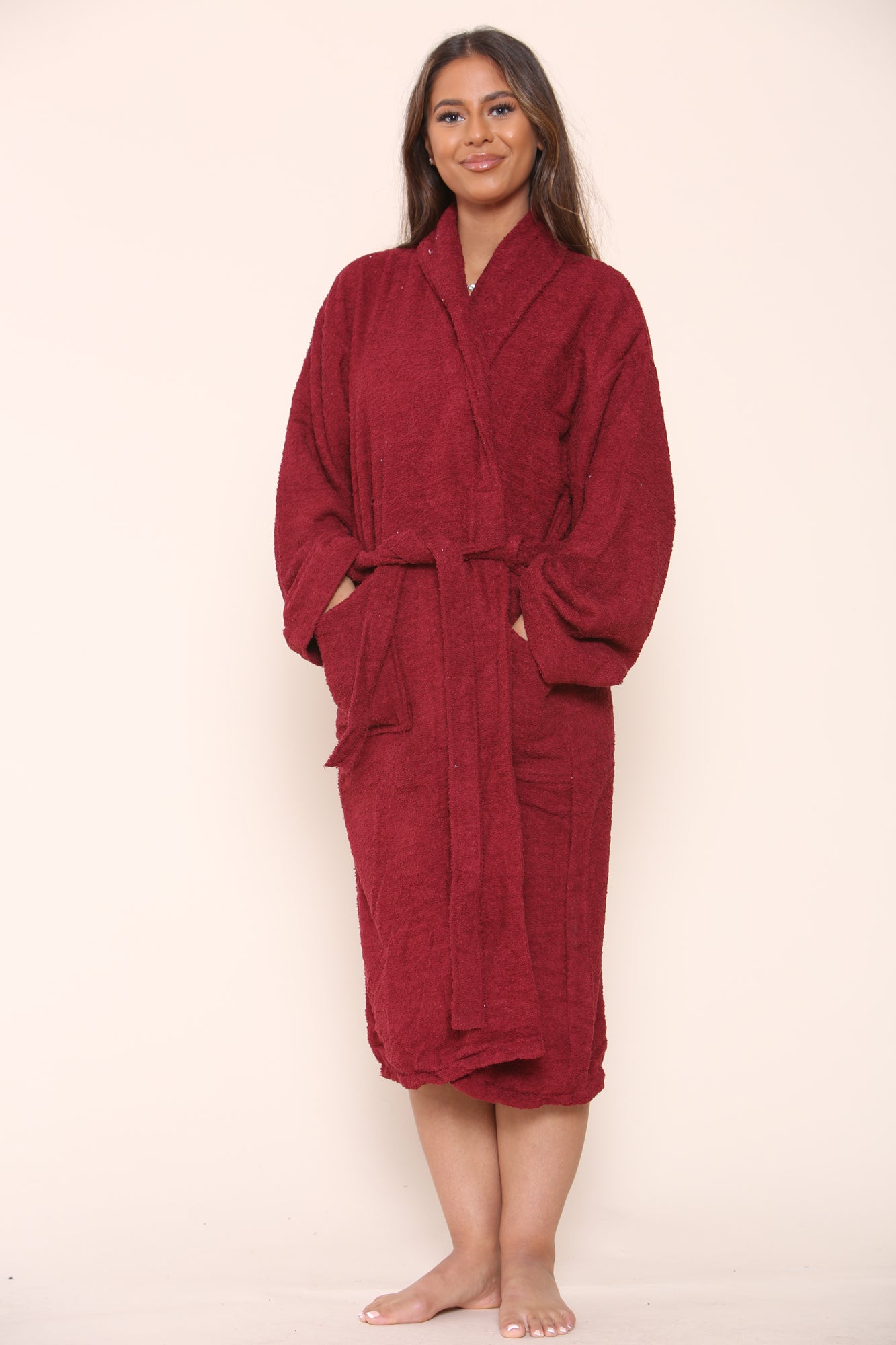 Unisex Cotton Bath Robe