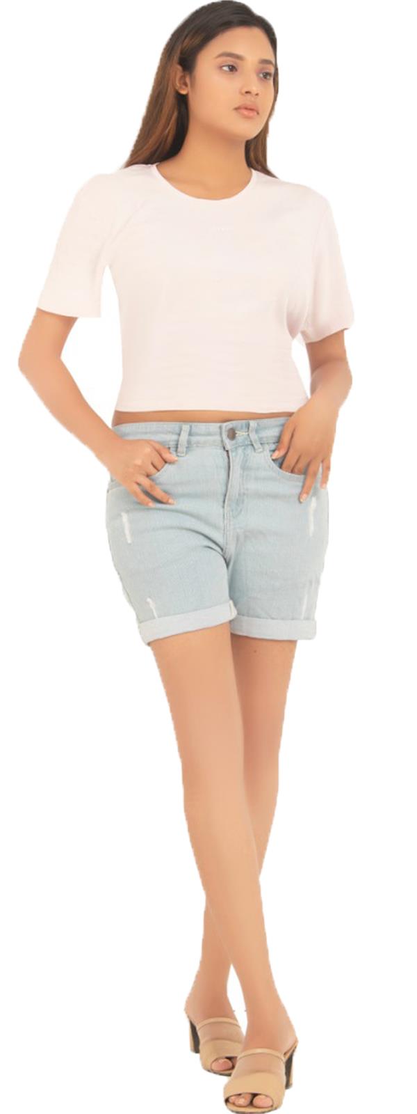 Ladies Denim Shorts