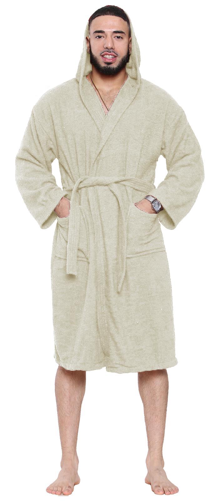 Cotton Towel Hooded Bath Robe