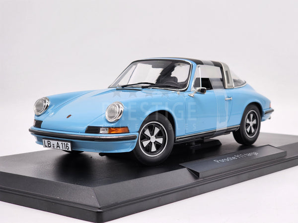 KK-Scale 1983 Porsche 911 SC Targa (No Roof) Silver 1:18 Scale