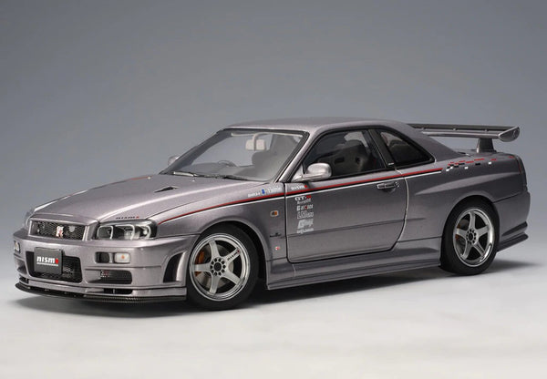 ミニカー ニッサン スカイライン GTR R34 Stune オートアート S1 【超