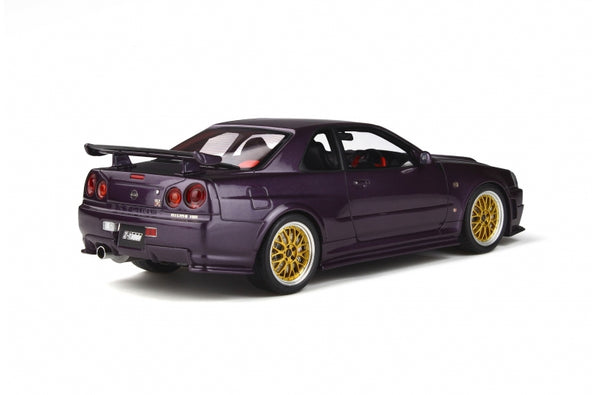 Ottomobile Nissan Skyline R34 Gt R Nismo Z Tune Midnight Purple 1 18 S Prestigecollectables